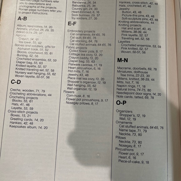 Vintage Better Homes and Gardens Easy Bazaar Crafts Hardcover Book  1981 - Picture 8 of 12